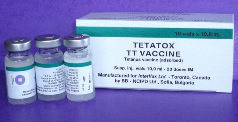 Tetanus and diphtheria Vaccines for adults