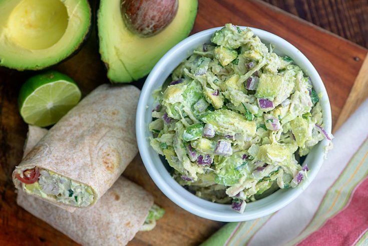 chicken avocado salad recipe